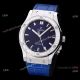 Copy Hublot Classic Fusion Diamond Bezel Green Dial Watch Citizen 8215 Movement (3)_th.jpg